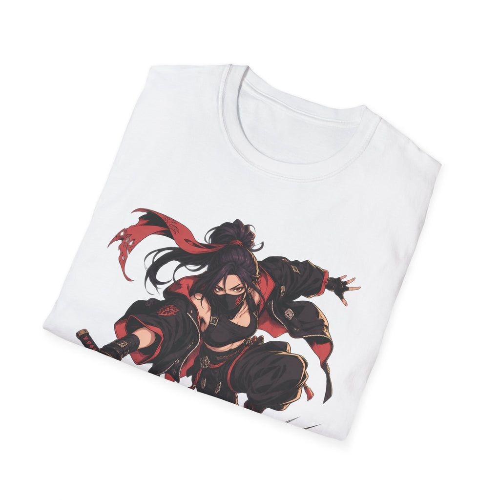 SHING! | Rooftop Samurai Girl | Japanese Anime Style Fight Shirt