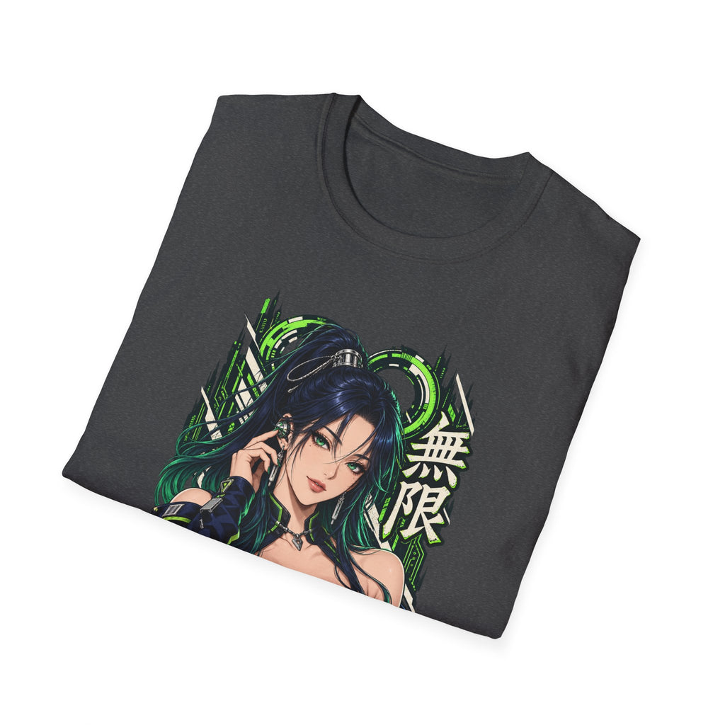Infinity | Sexy Anime Ninja Pin Up Woman Graphic T-Shirt