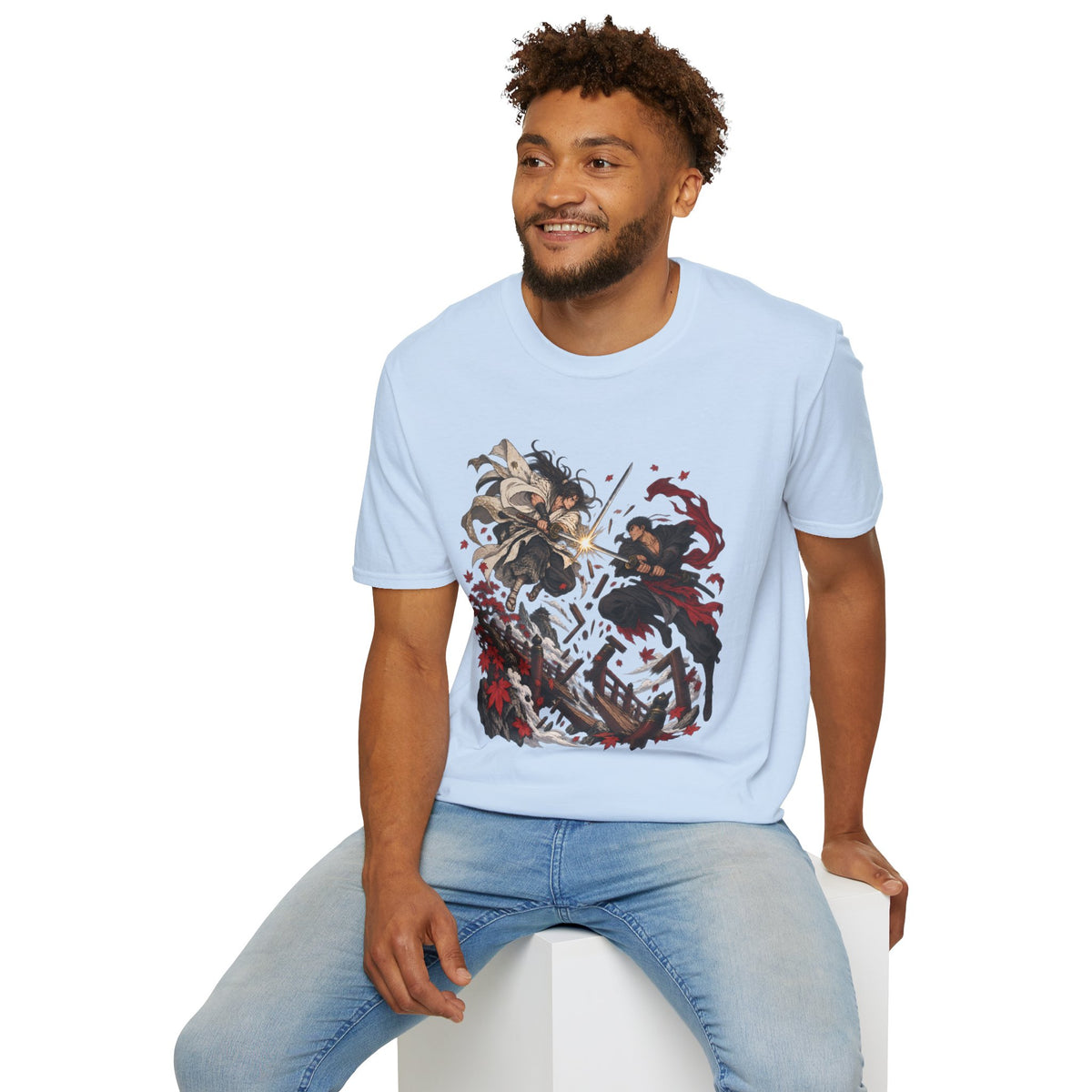 Battle of Broken Bridges | Anime Japanese Samurai Battle T-Shirt