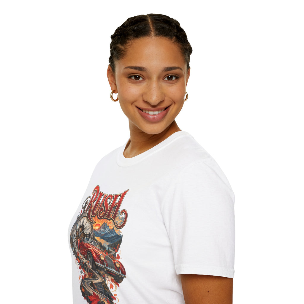 Rush | Prog Band | Red Barchetta | Graphic T-Shirt