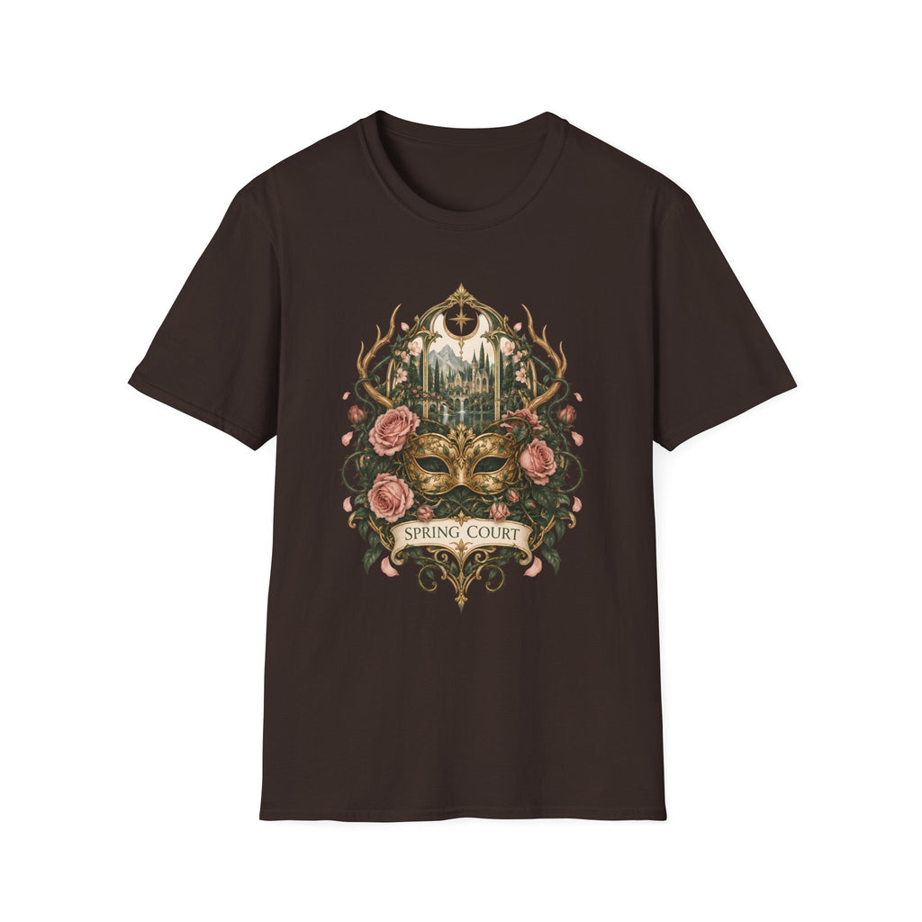Spring Court | ACOTAR Book Floral Masquerade T-Shirt