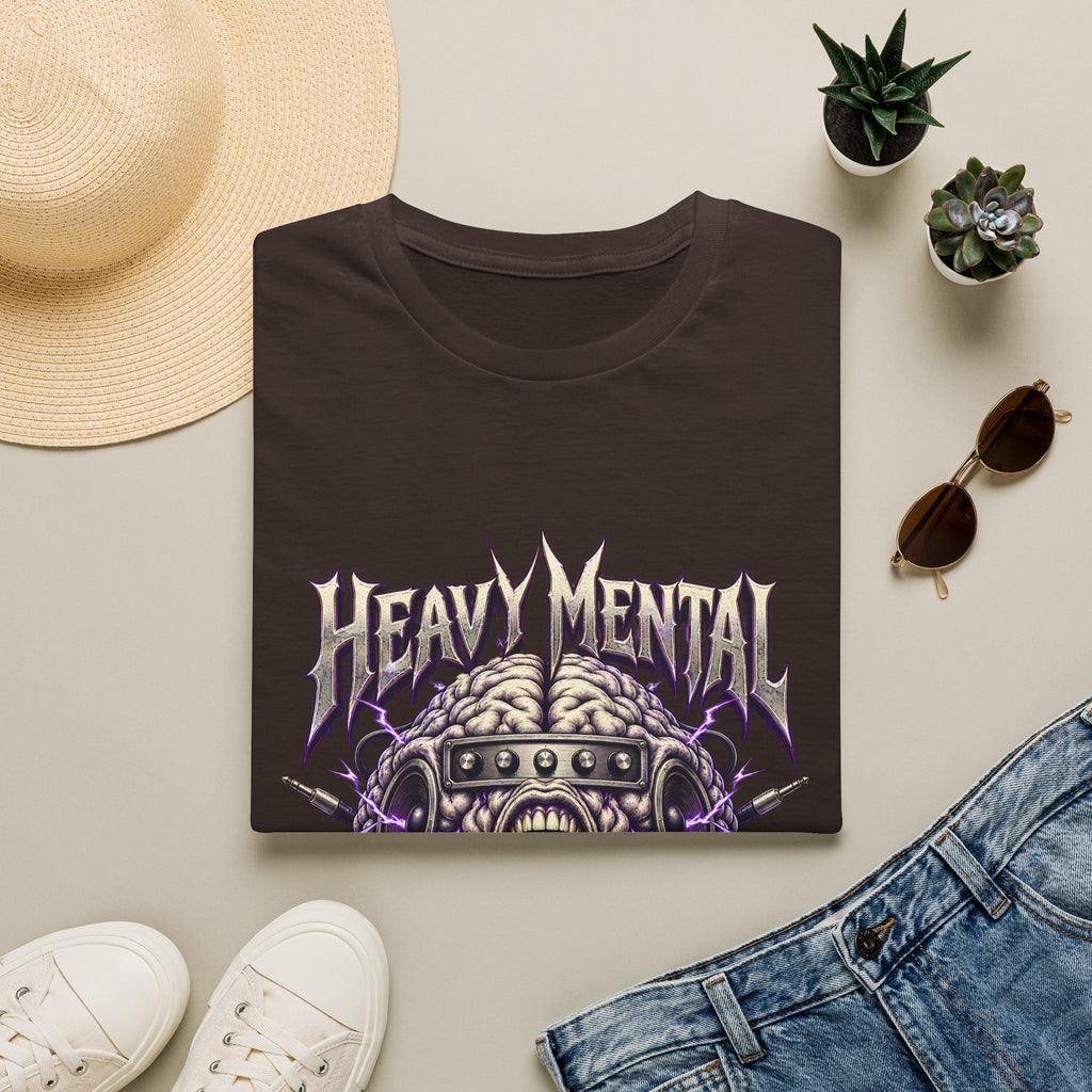 Heavy Mental T-Shirt | Live In My Head' Metal Graphic Tee