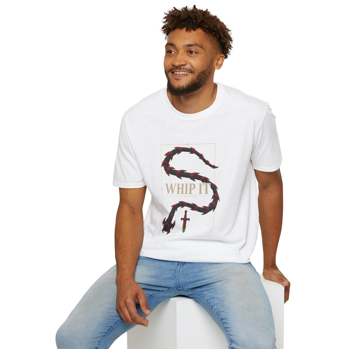 Whip It OSRS Abyssal Whip Runscape Inspired Graphic T-Shirt