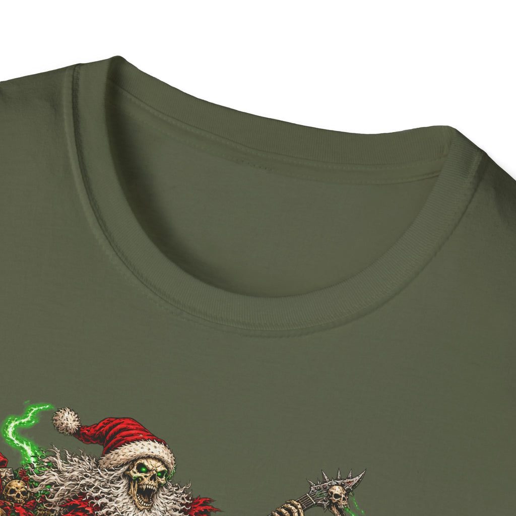 Slay Bells | Santa Clauses Horror Christmas T-Shirt