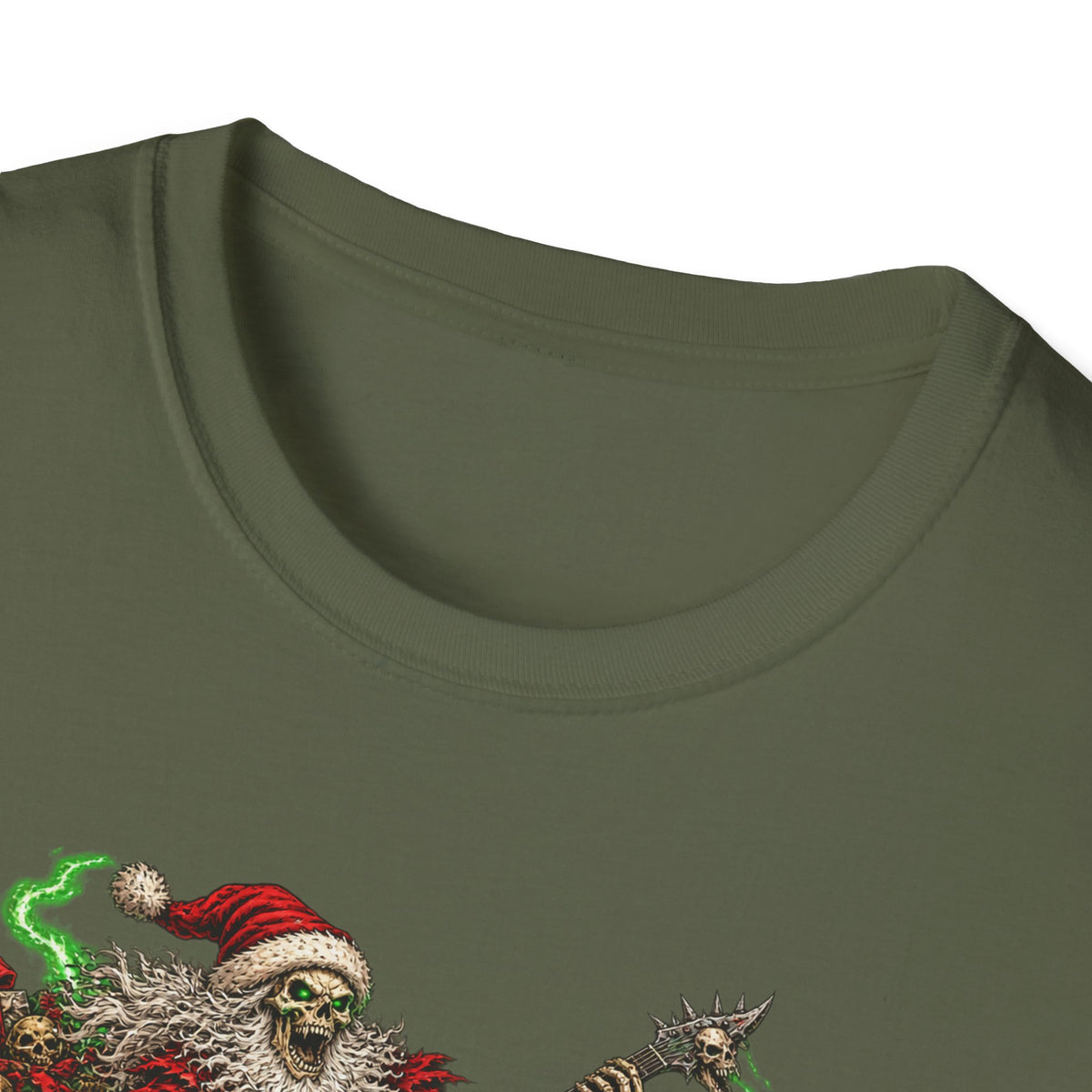 Slay Bells | Santa Clauses Horror Christmas T-Shirt