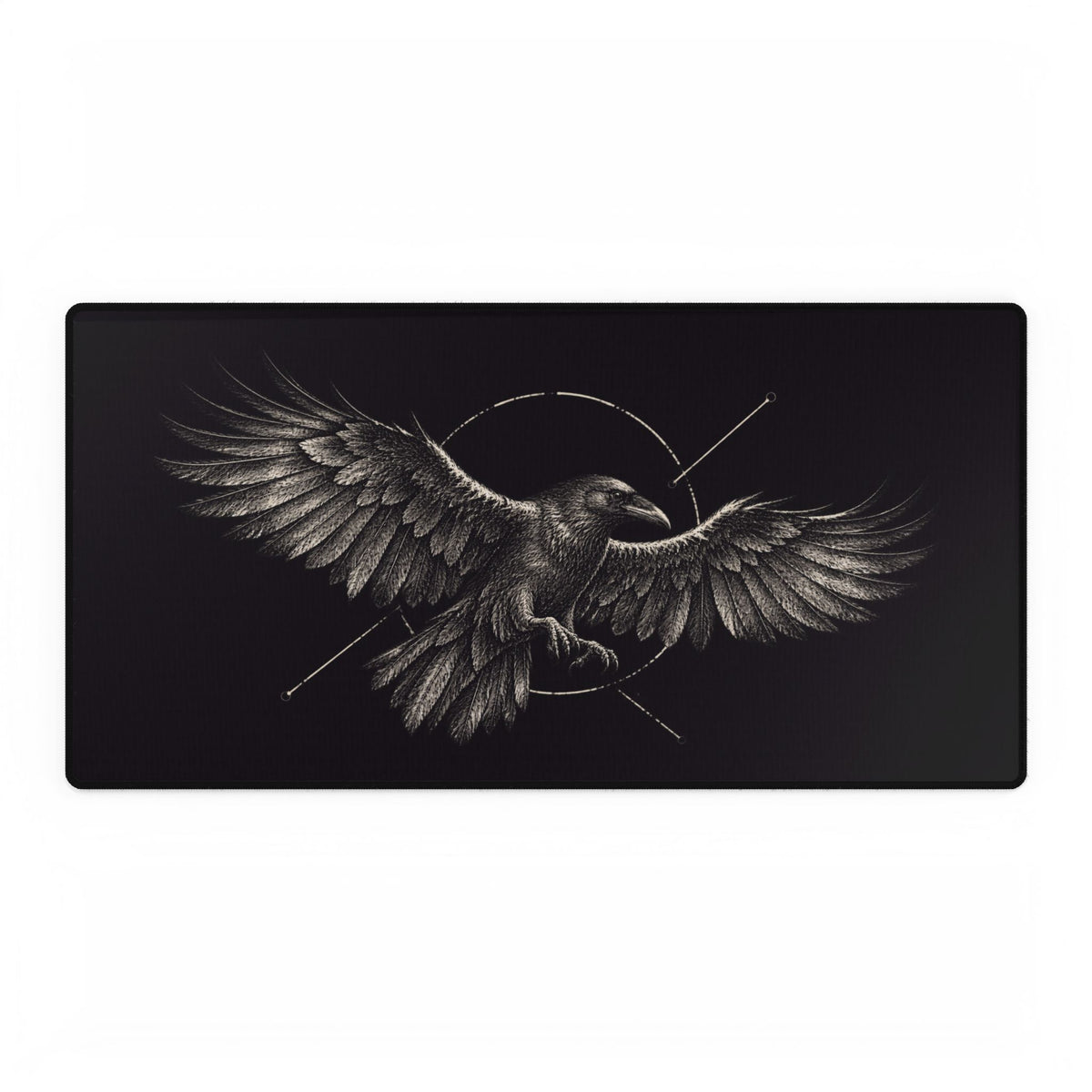Raven in Flight | Mouse mat for Desk