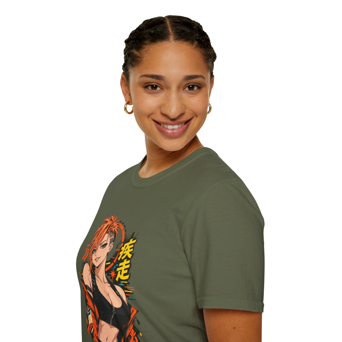 Amber | Anime Punk Sexy Pin Up Girl T-Shirt