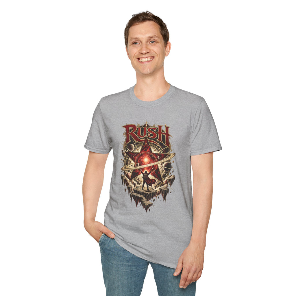 Rush | Legendary Prog Band Band T‑Shirt Cosmic Rebellion