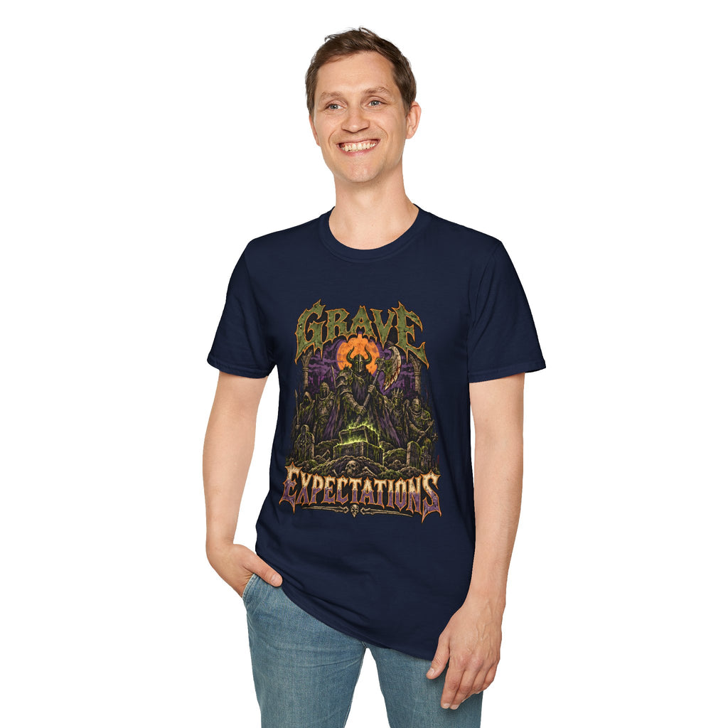 Grave Expectations Barrows Brothers OSRS Inspired T‑Shirt