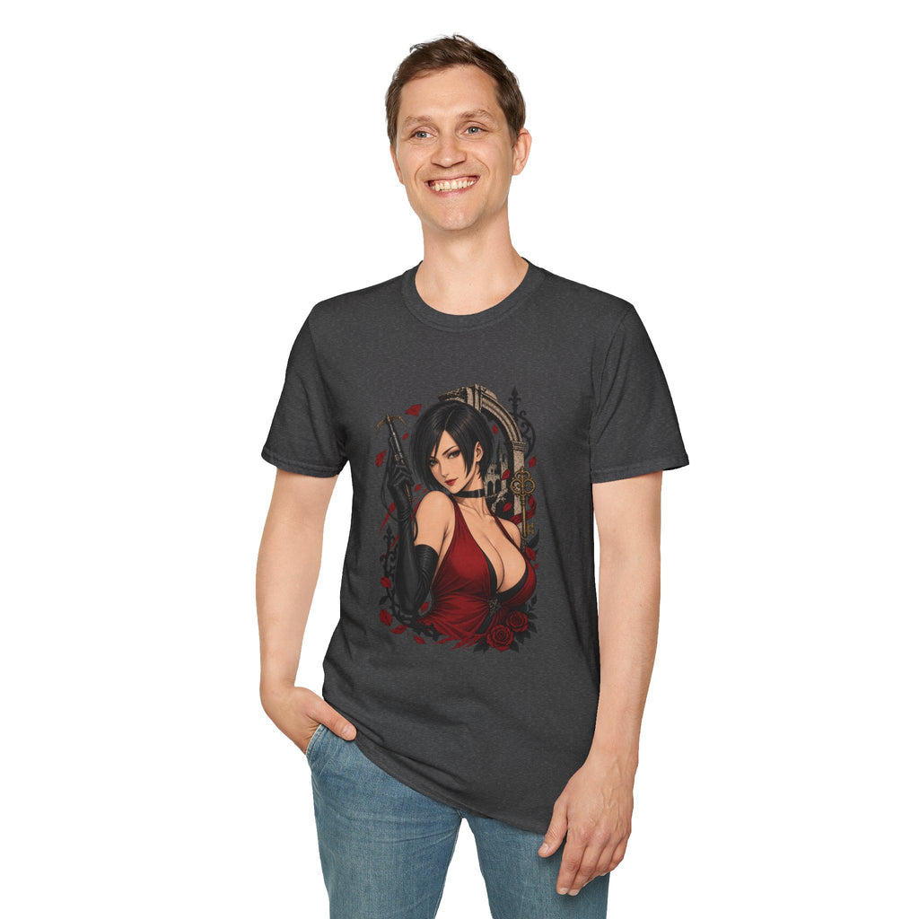 Ada Wong | Residsent Evil Gothic Anime Pin Up Girl T-Shirt