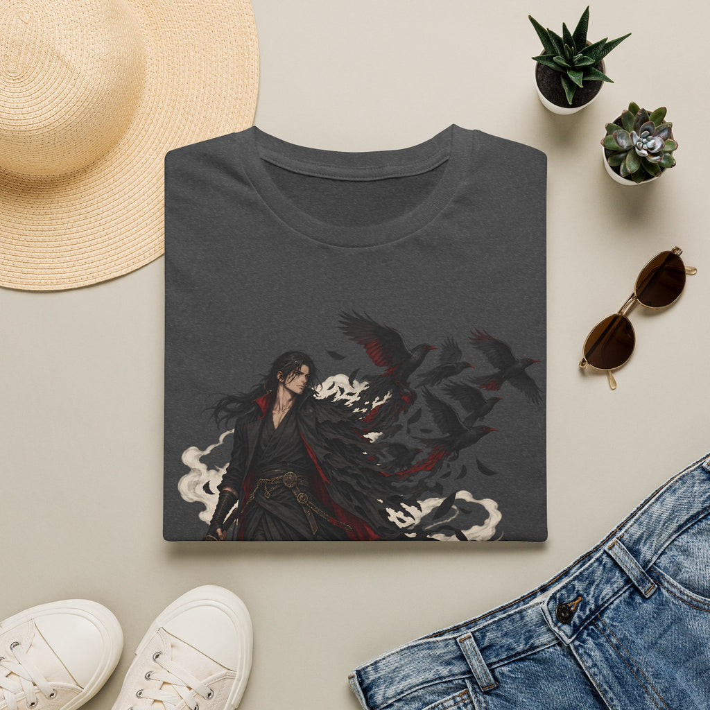 Dark Samurai | Raven Warrior Spirit | Graphic T Shirt