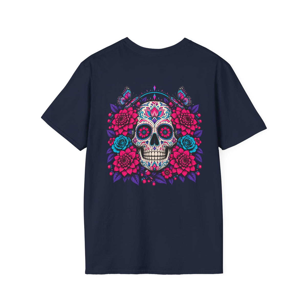 Day of the Dead | Sugar Skull | Floral Calavera Graphic Tee