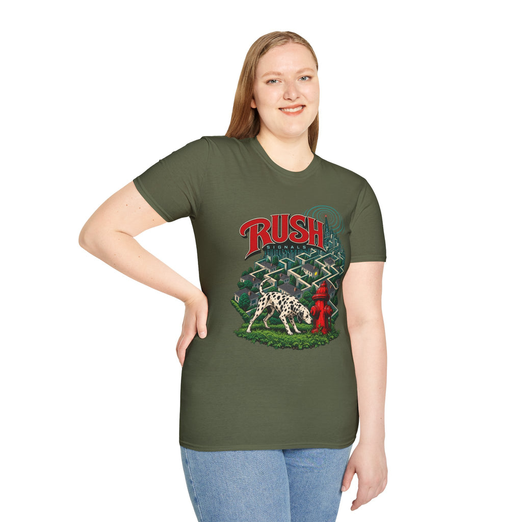 Rush | Signals | Prog Band Band Dalmatian T‑Shirt