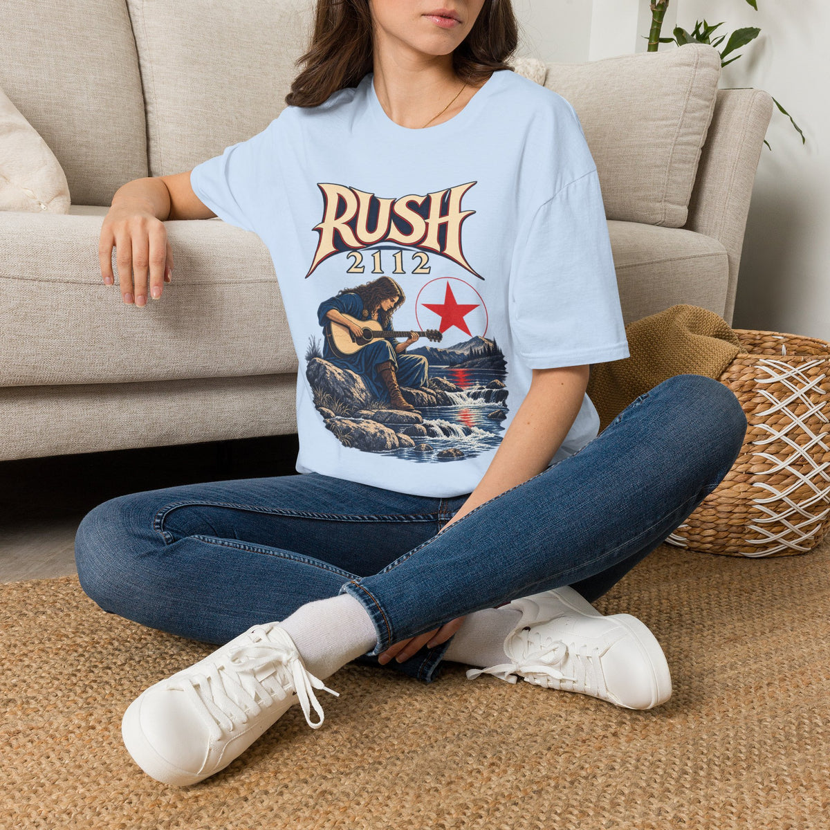 Rush | 2112 | Acoustic Guitar | Prog Band T-Shirt