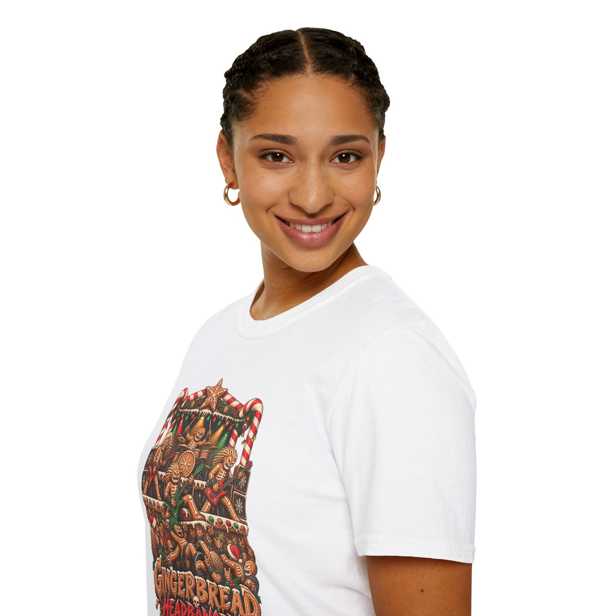 Gingerbread Headbangers | Christmas T-Shirt