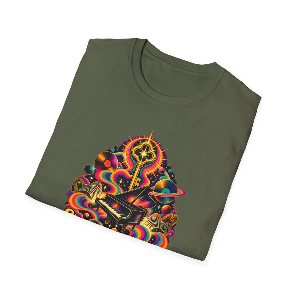 Stevie Wonder Psychedelic Key Songs In The Key of Life T-Shirt