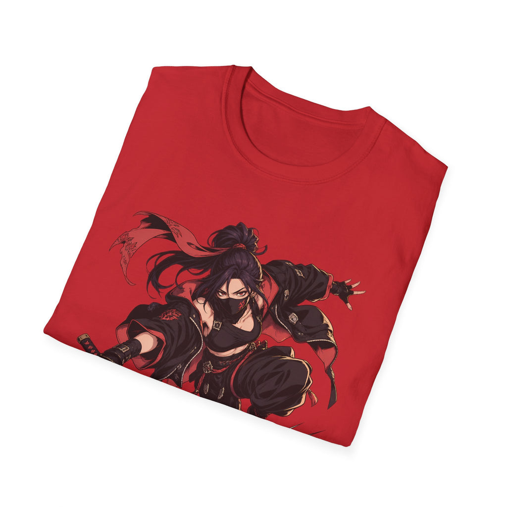 SHING! | Rooftop Samurai Girl | Japanese Anime Style Fight Shirt