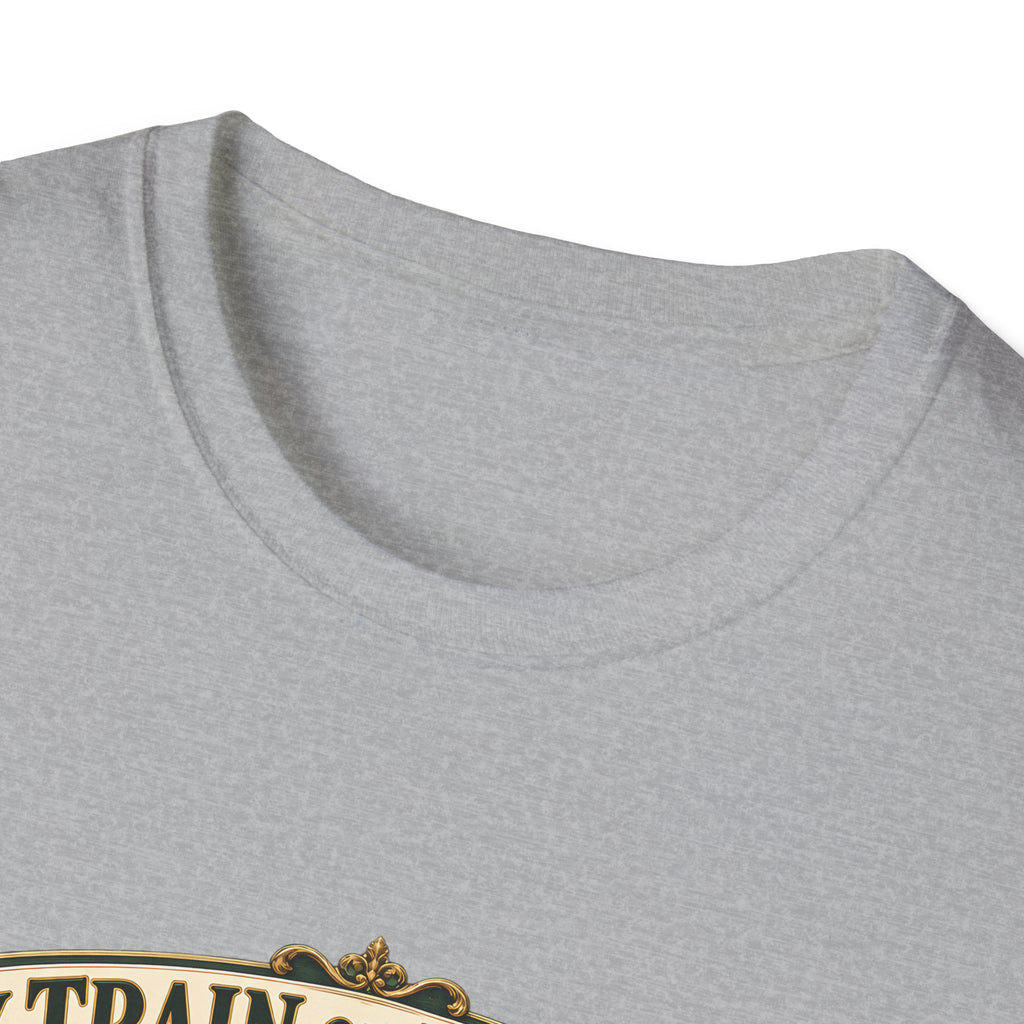 Train of Thought Vintage Steam Engine T-Shirt | My Train of Thought Has a Full Working Timetable