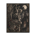 Canvas | Gothic Gargoyle | Occult Wall Art