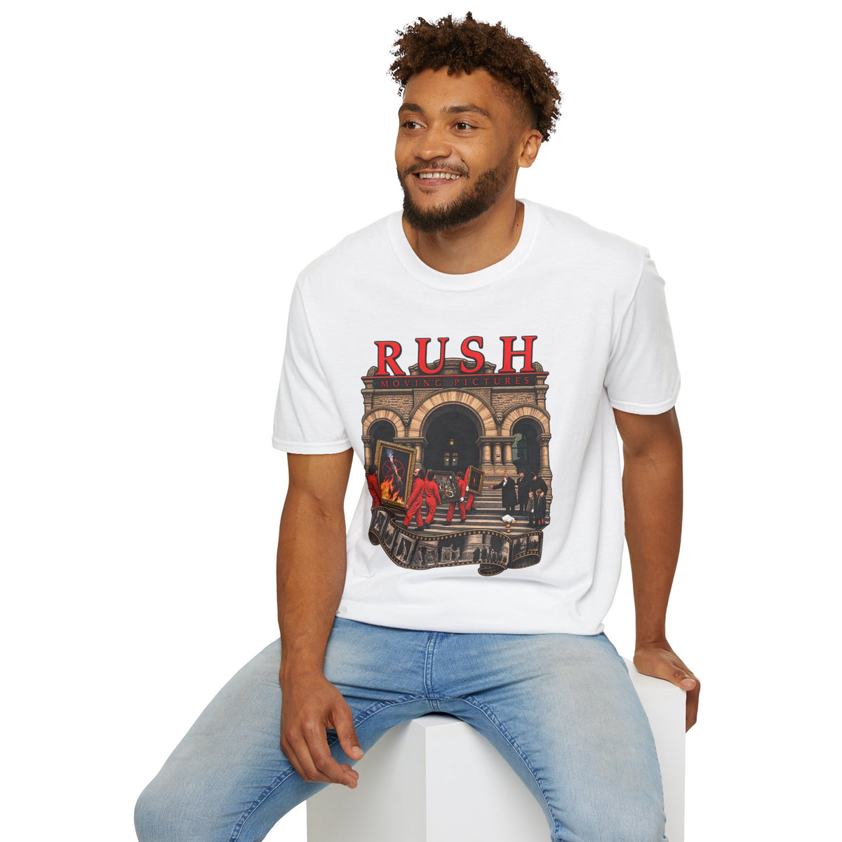 Rush | Moving Pictures | Prog Band Album Art T-Shirt