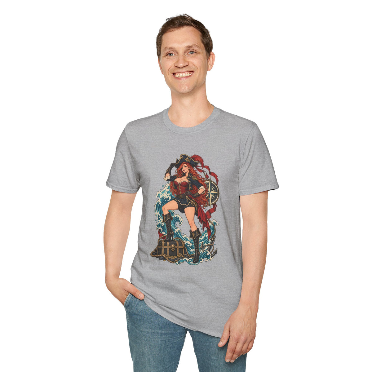 Miss Fortune | League of Legends | Sexy Pirate Pin-Up T-Shirt
