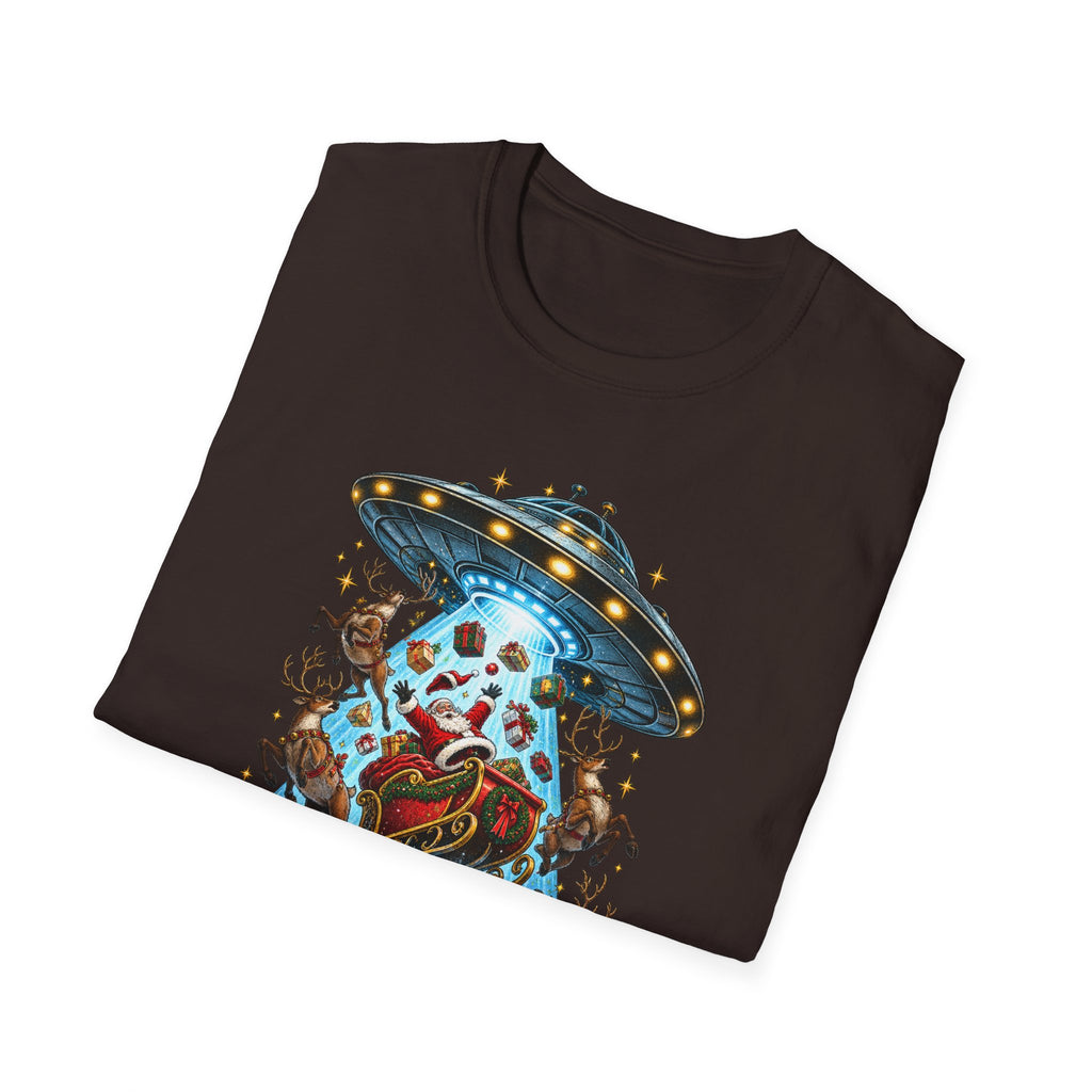 UFO Christmas | Season’s Greetings Earthlings UFO Christmas T-Shirt