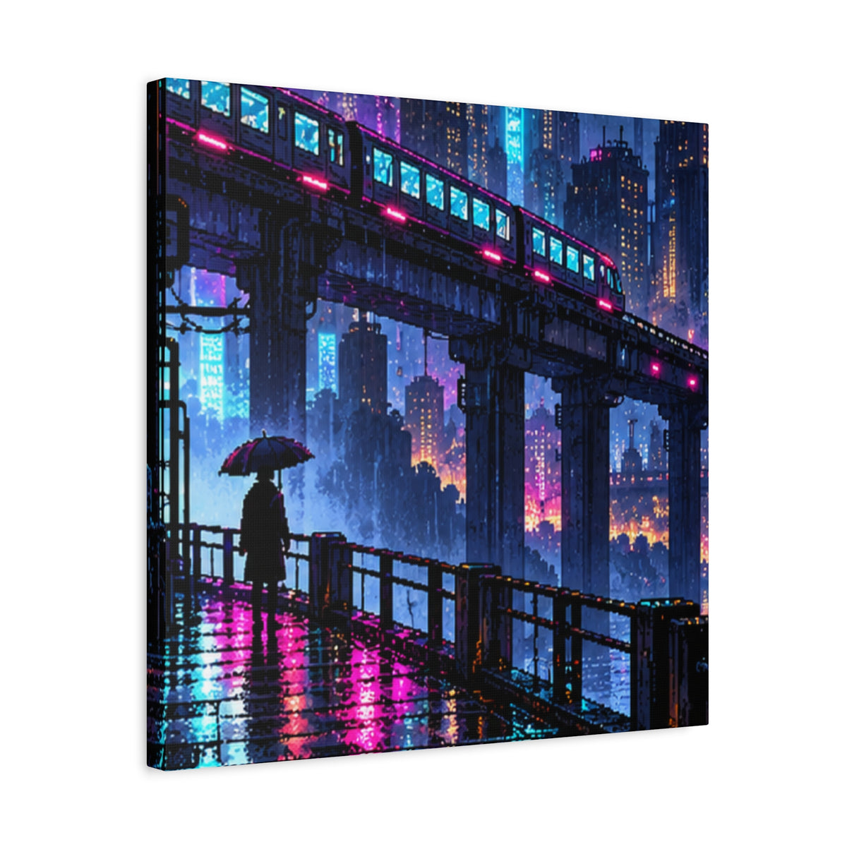 Stretched Matte Canvas Print — 1.25" Depth (Custom Design)
