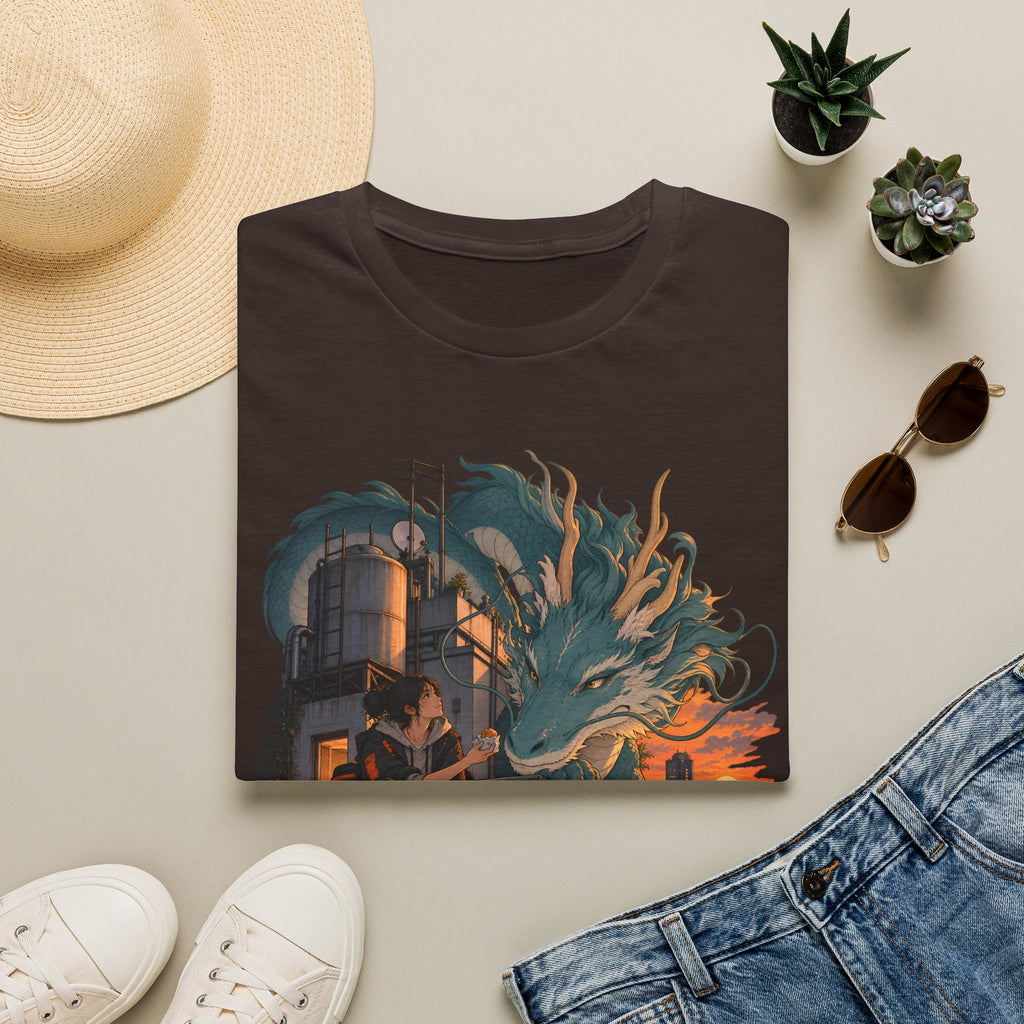 Serpent Cityscape | Urban Japanese Dragon T-Shirt