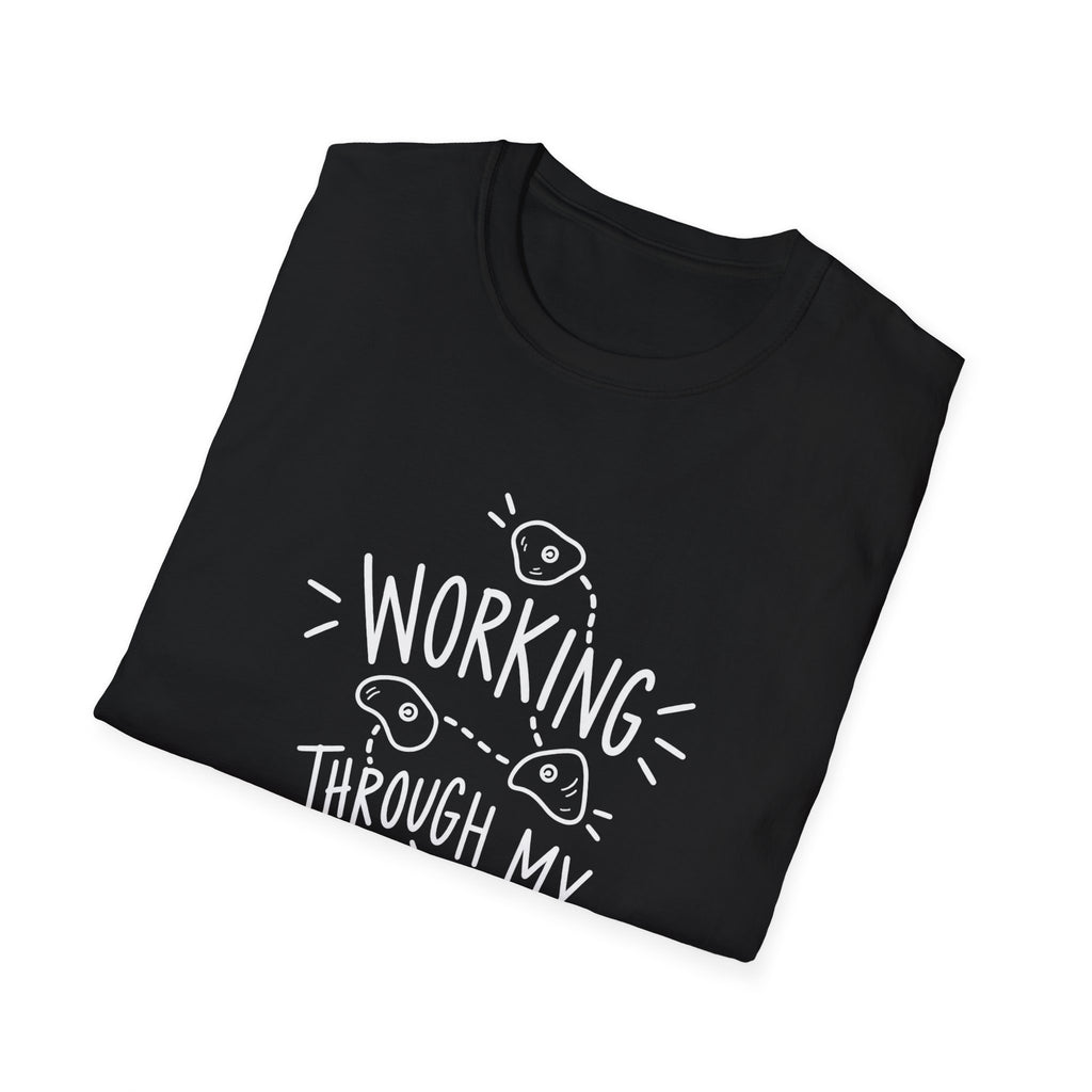Climber Gift | Working Through My Problems | Graphic Tee