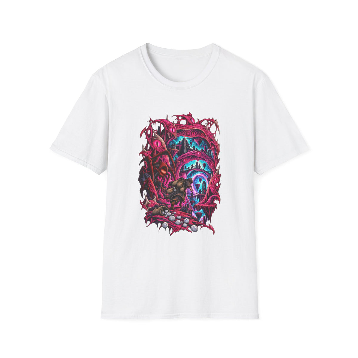 Abyssal Runecrafting | OSRS | Runescape | Psychedelic Portal Graphic T-Shirt