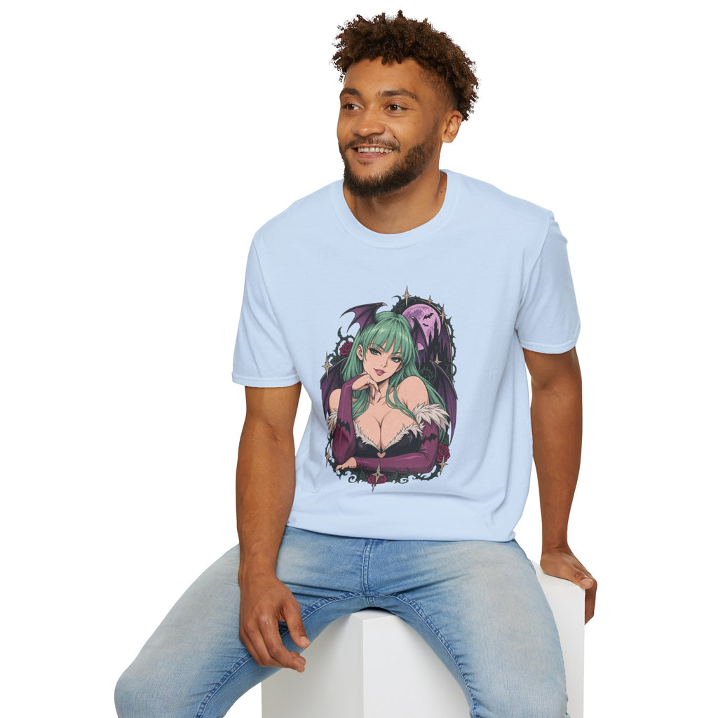 Morrigan | Sexy Pin Up Girl | Succubus Anime T-Shirt