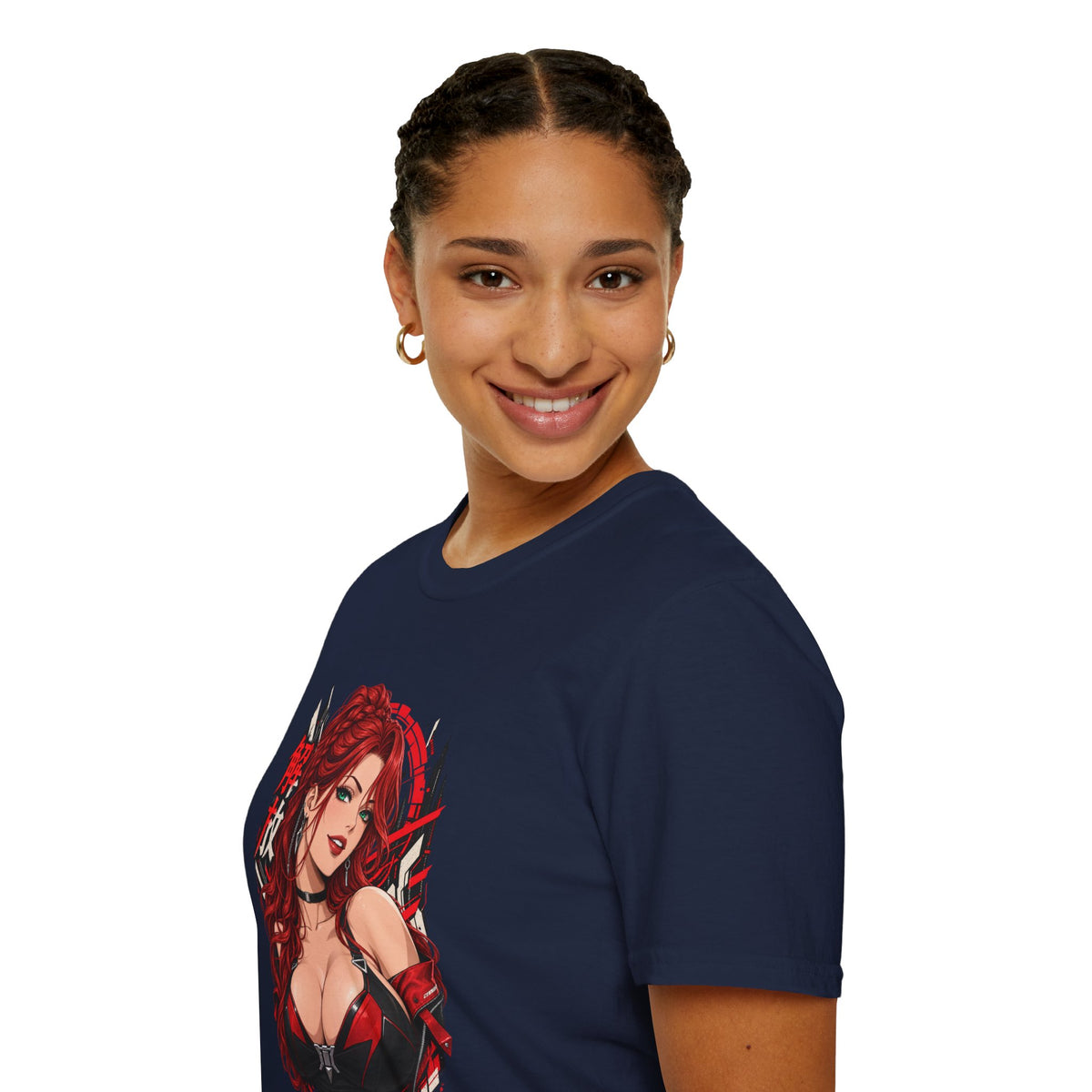 Red Widow | Sexy Anime Pin Up Girl | Waifu T-Shirt