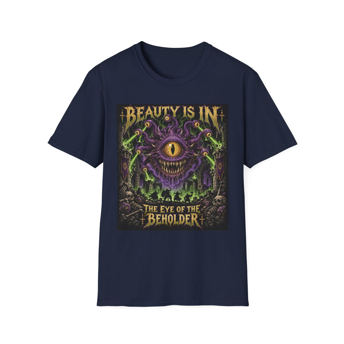 Beauty Is In Tee — Eye of the Beholder Fantasy Graphic T-Shirt