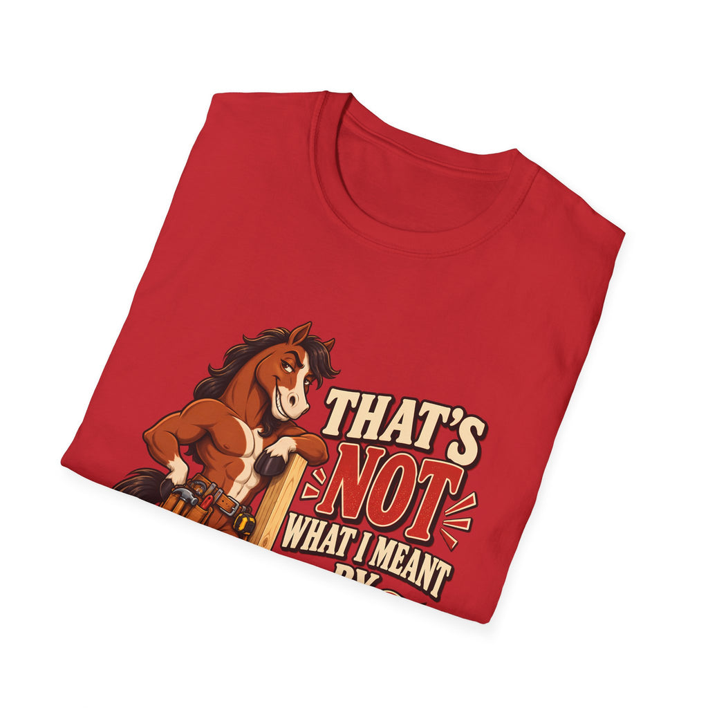 The Wrong Kind of Stud | Funny Horse Graphic T-Shirt