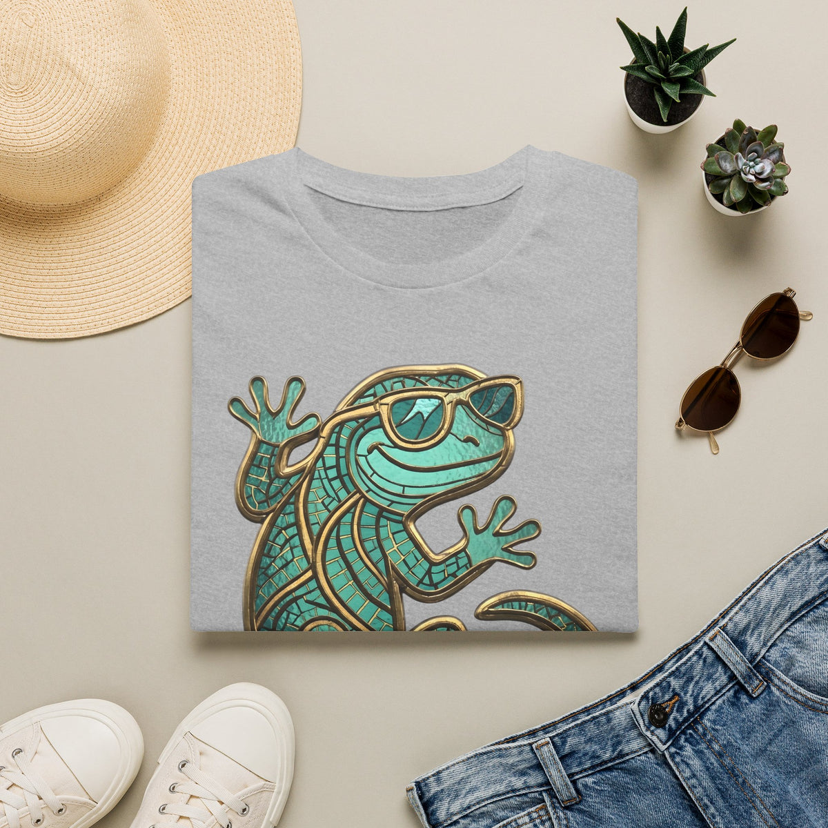 Gecko Time - Summer / Gecko Lizard Summer T-Shirt