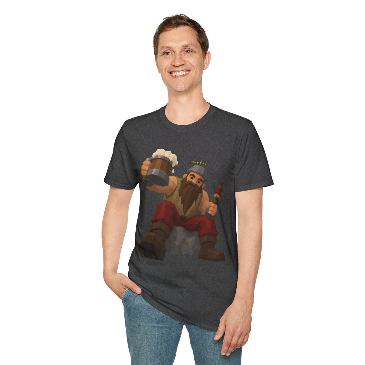Drunken Dwarf | OSRS | Runescape Inspired Random Event T Shirt