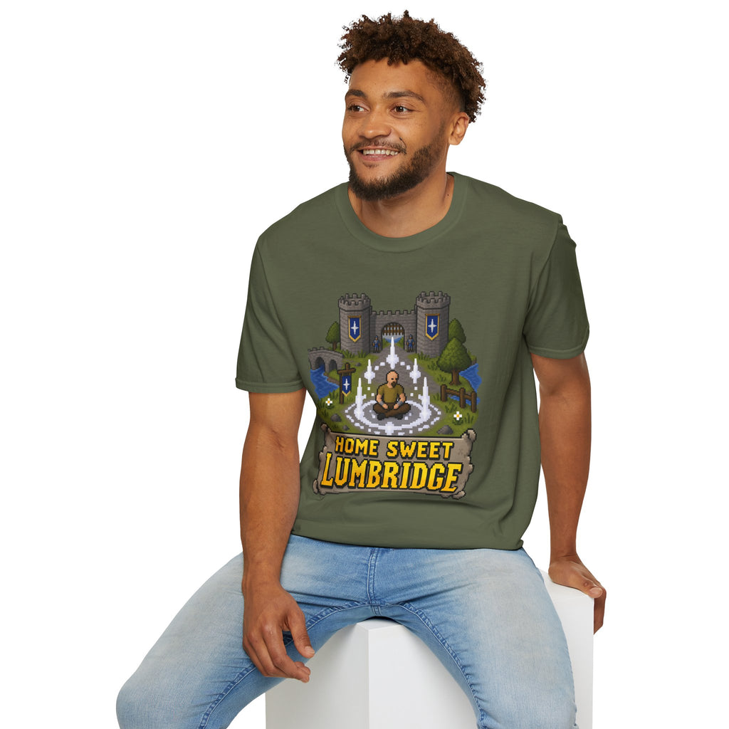 Lumbridge Castle Teleport Tee - Runescape / OSRS Inspired