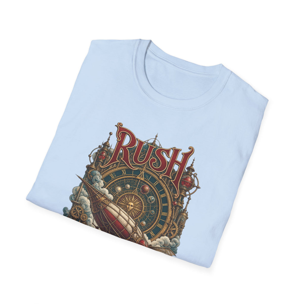 Rush | Clockwork Flight | Prog Band Airship T-Shirt
