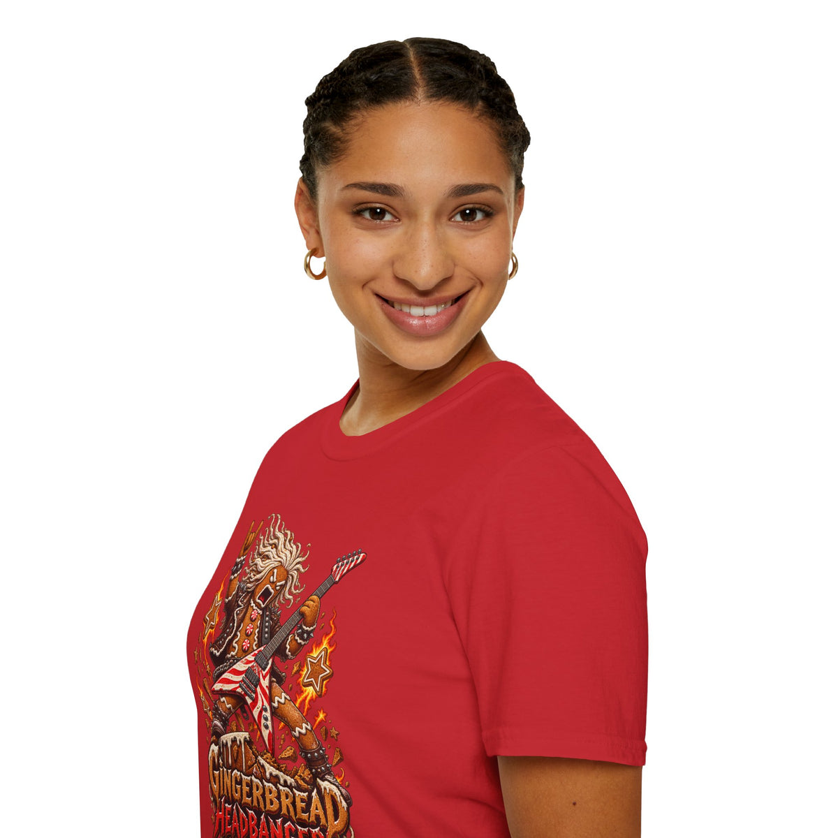Gingerbread Headbangers | Christmas Funny Rock T-Shirt