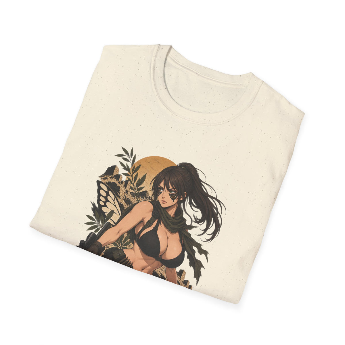 Quiet | Sexy Metal Gear Pin Up Girl | Anime Style Sniper Girl T-Shirt