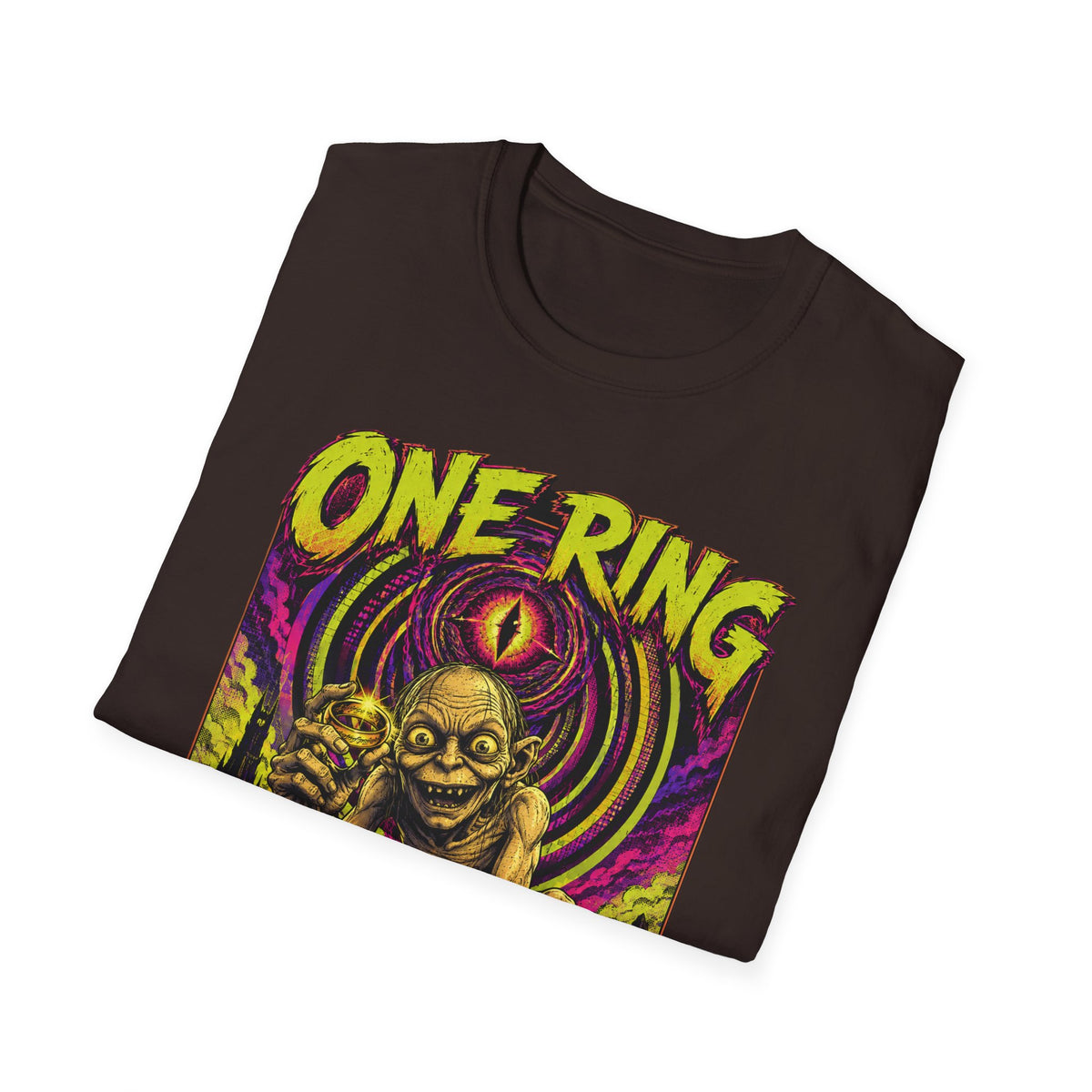 One Ring Zero Chill T-Shirt — Gollum Fantasy Horror Graphic Tee