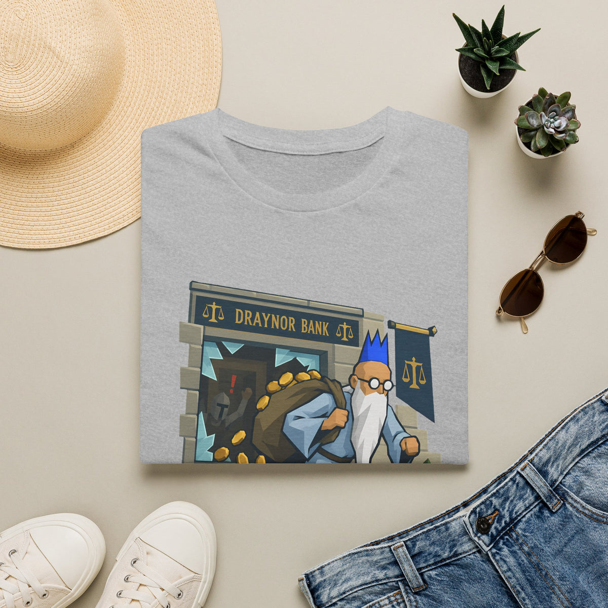Retirement Plan Wise Old Man OSRS / Runescape T-Shirt