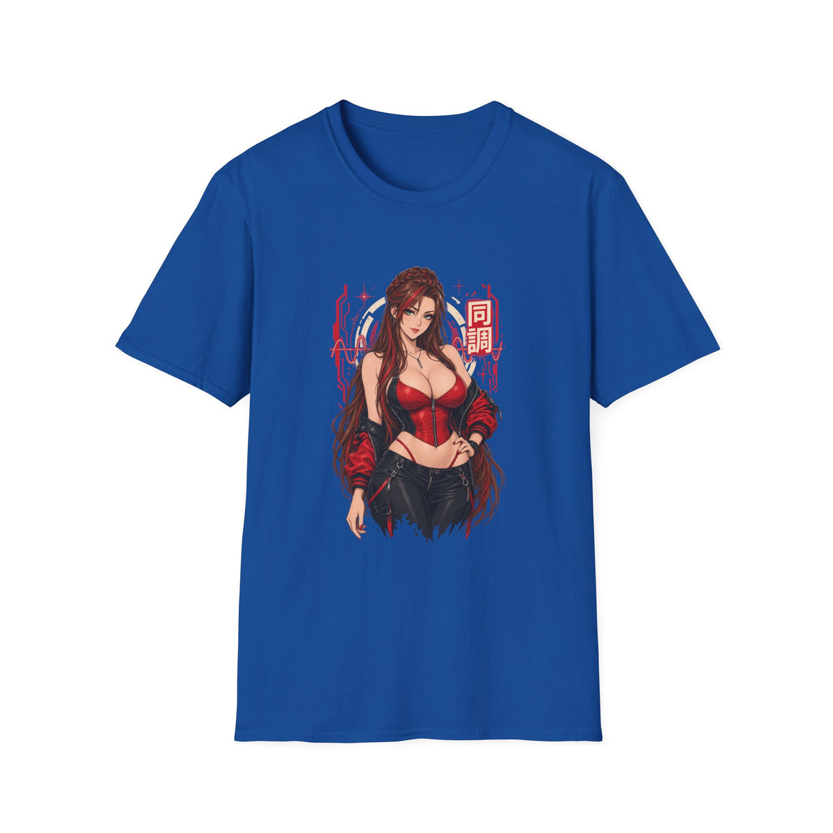 Jenny | Sexy Anime Pin Up Girl | Waifu Graphic T-Shirt