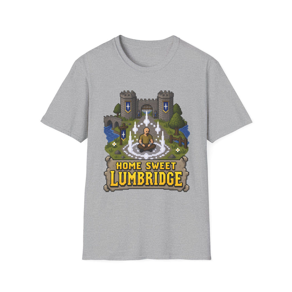 Lumbridge Castle Teleport Tee - Runescape / OSRS Inspired
