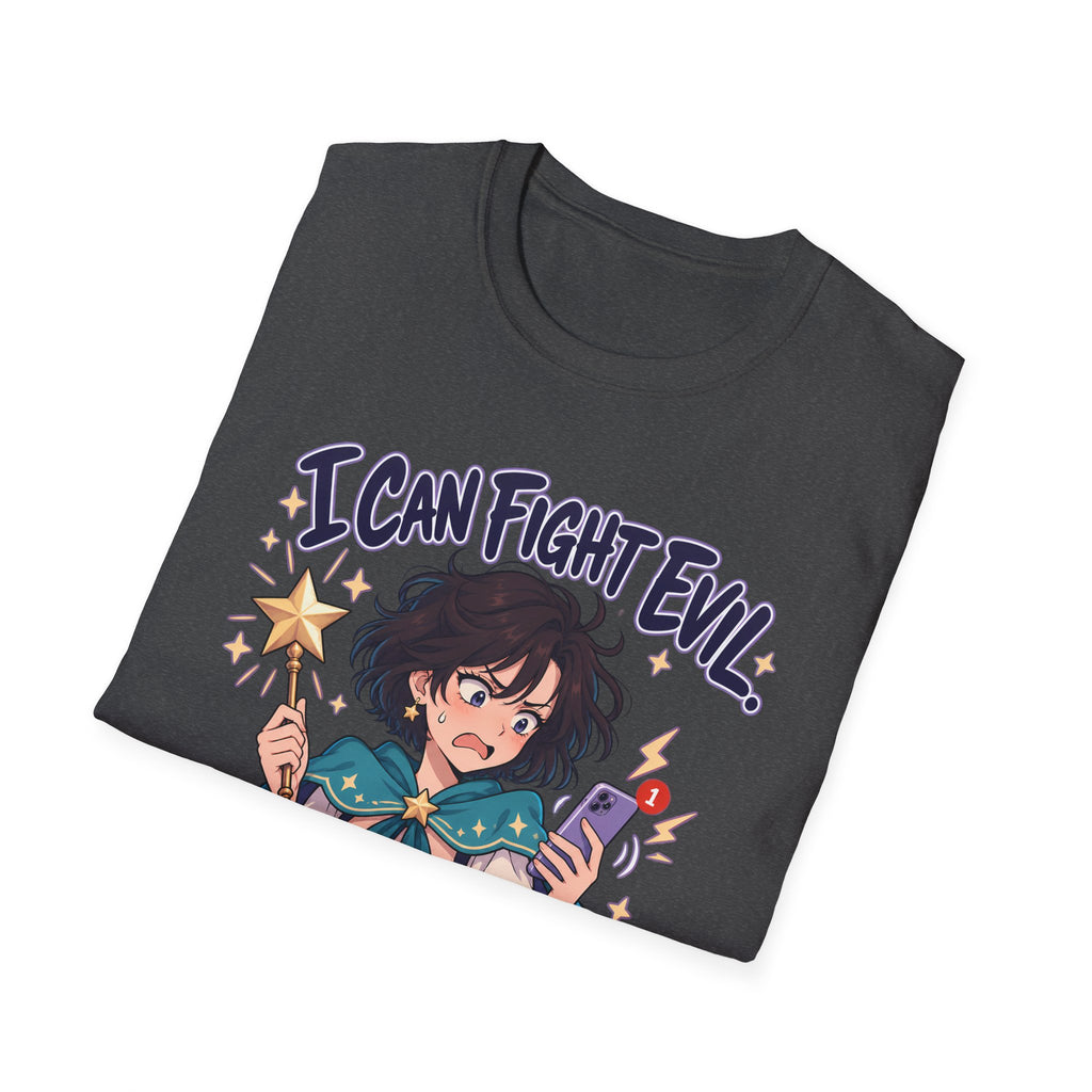 Working Witch | I Can Fight Evil, Please Just Email | Cute Anime T Shirt