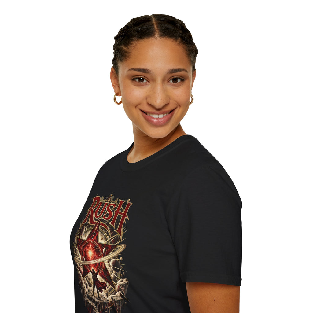 Rush | Legendary Prog Band Band T‑Shirt Cosmic Rebellion