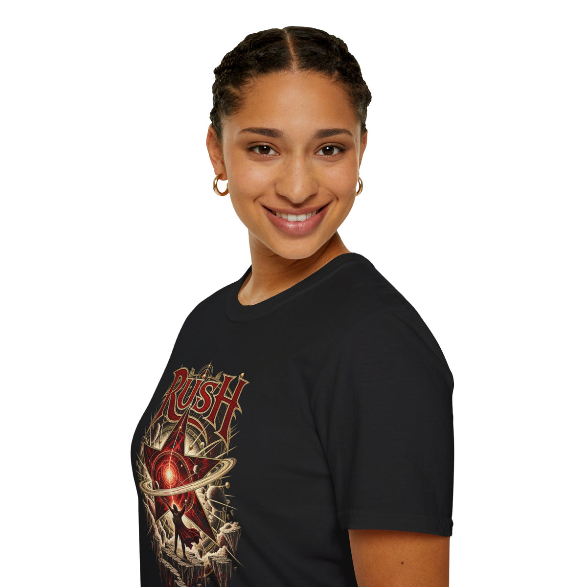 Rush | Legendary Prog Band Band T‑Shirt Cosmic Rebellion