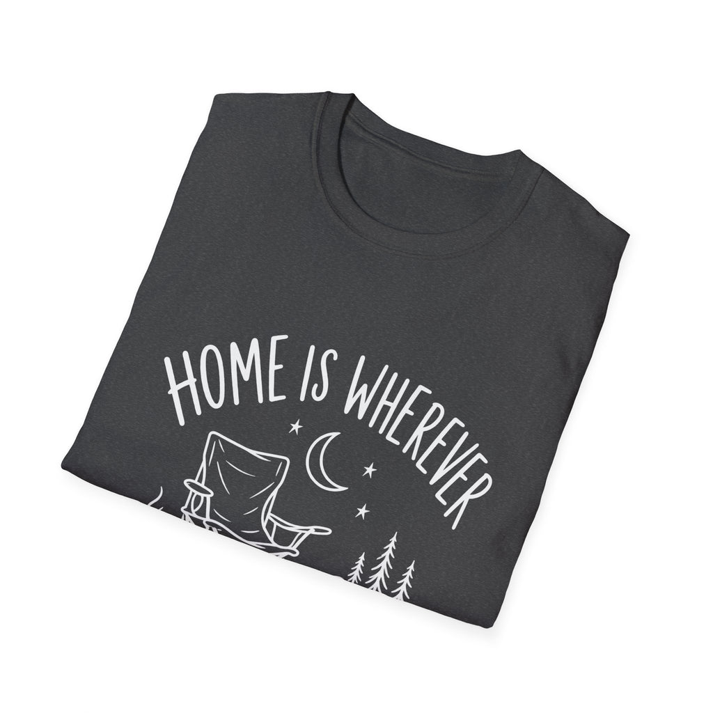 Van Life Gift | Home Is Wherever I Park It  Tee