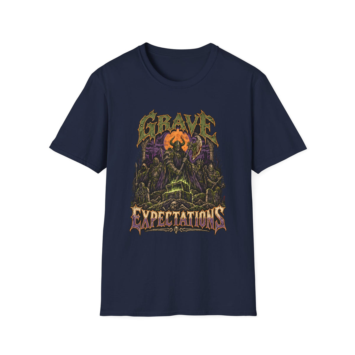 Grave Expectations Barrows Brothers OSRS Inspired T‑Shirt