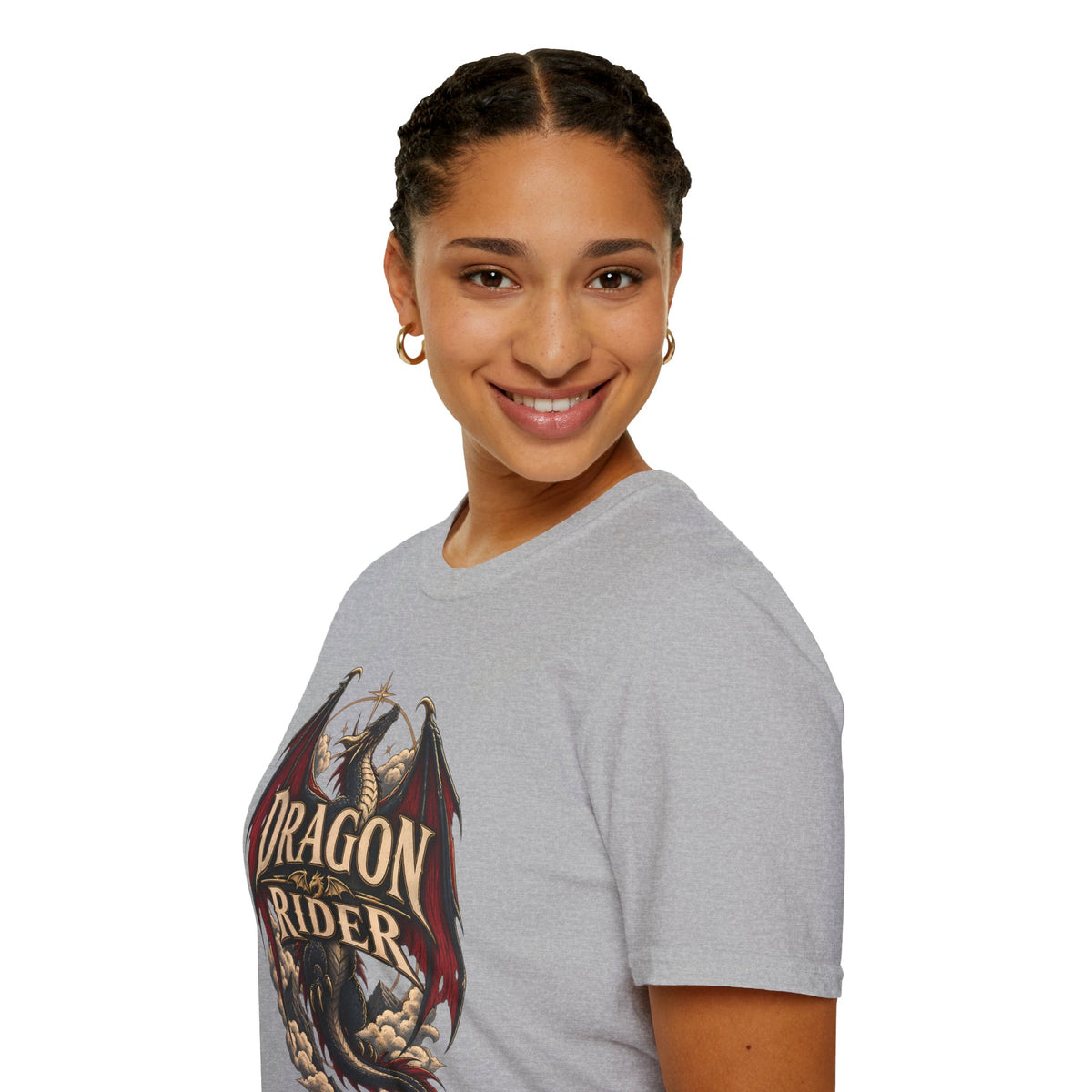 Dragon Rider | Fourth Wing Fantasy Book Inspired Dragon T-Shirt